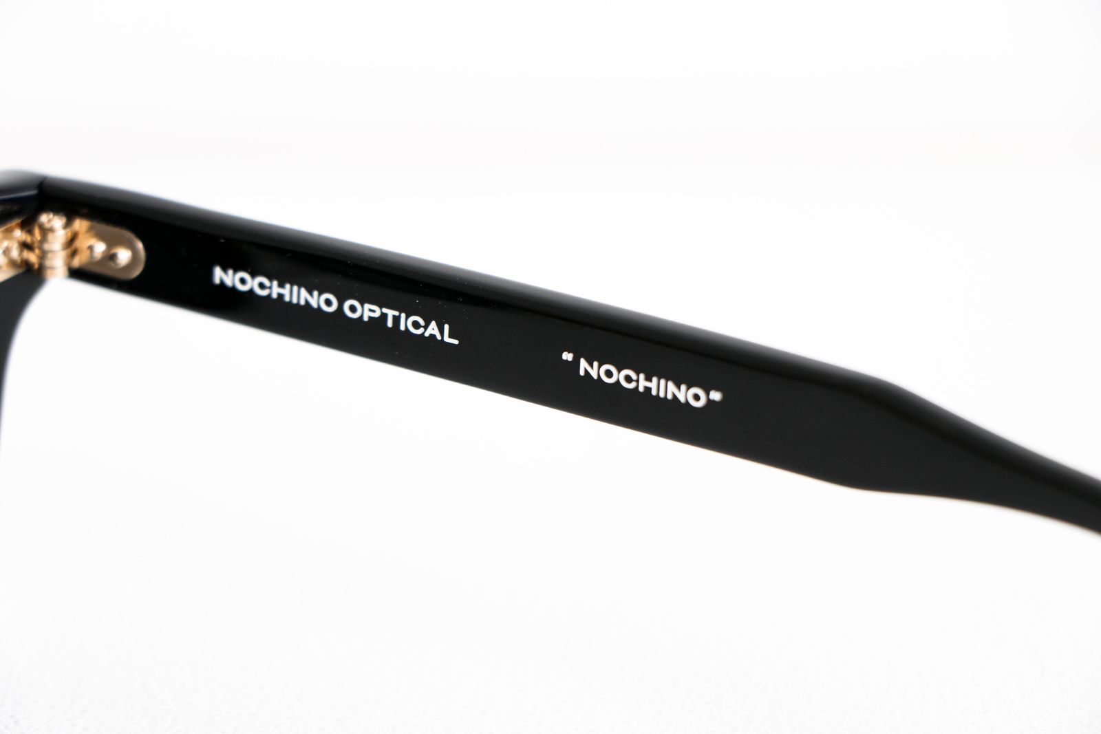 NOCHINO OPTICAL - NOCHINO 01 GLOSS BLACK × CLEAR TO GREY NOCHINO OPTICAL - NOCHINO 01 GLOSS BLACK × CLEAR TO GREY