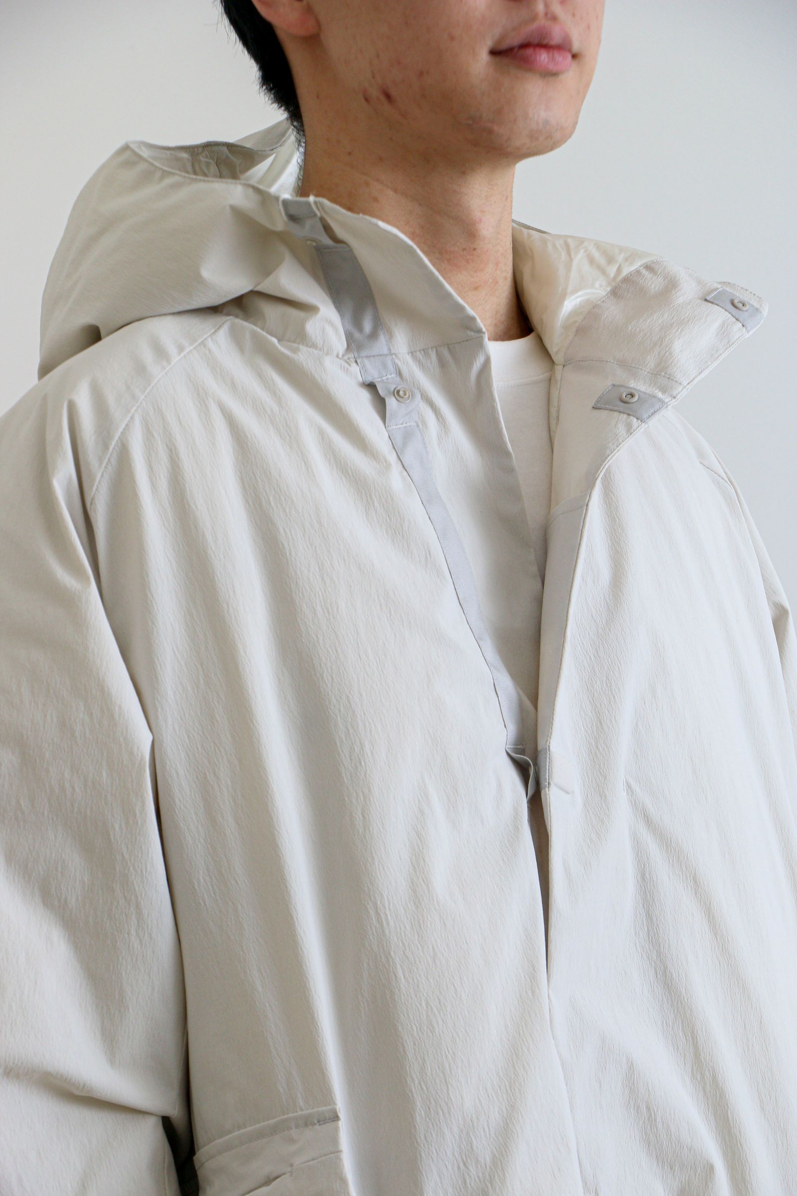 alk phenix - Zak Coat III / Karu-Stretch Taffeta II / OFF WHITE