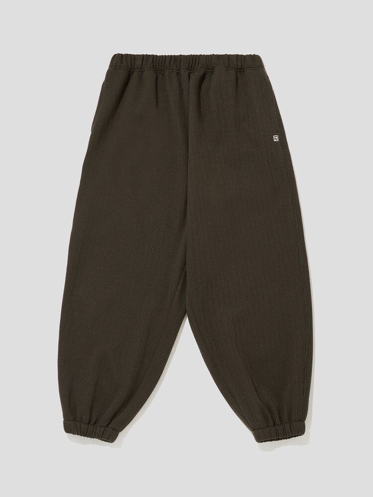 MERELY MADE - MERELY SUPER COMFY KNITTING JOGGER PANTS WOOD GREEN 