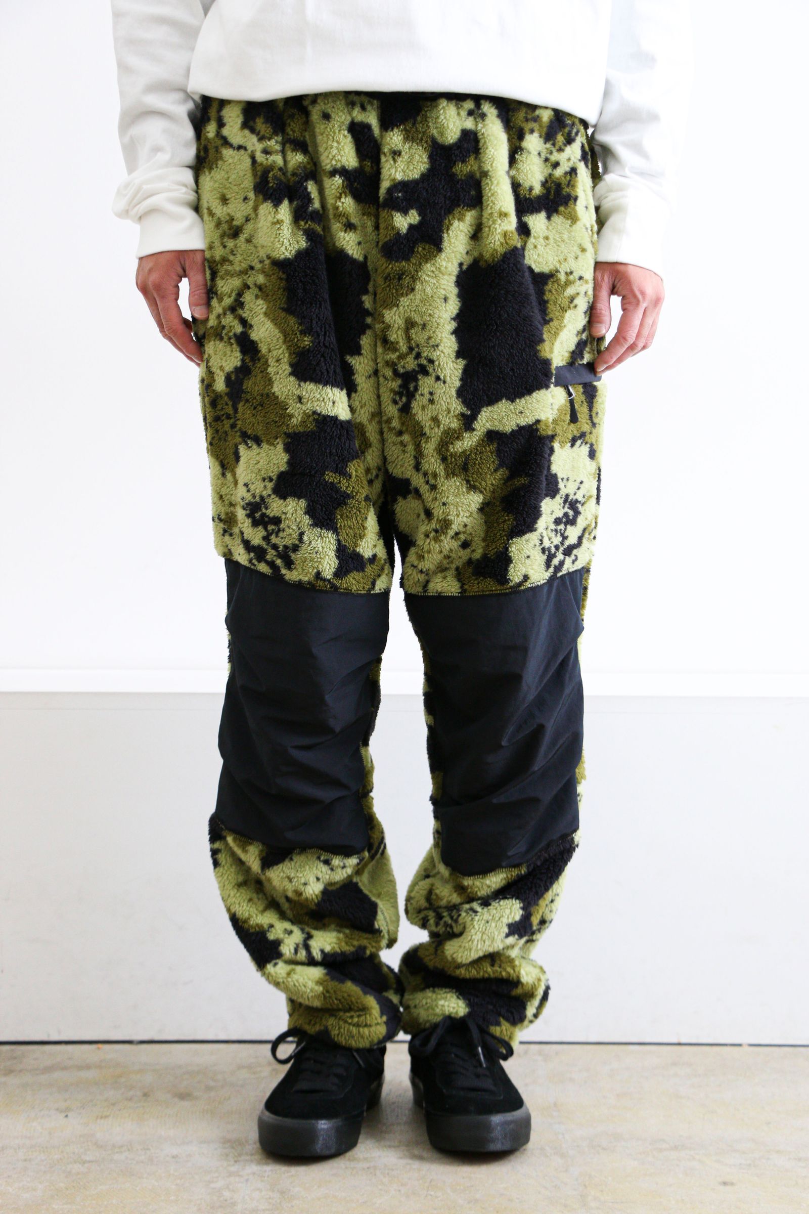 直営ストア パンツ カーゴパンツ PULBE PATTERN FLEECE PANTS