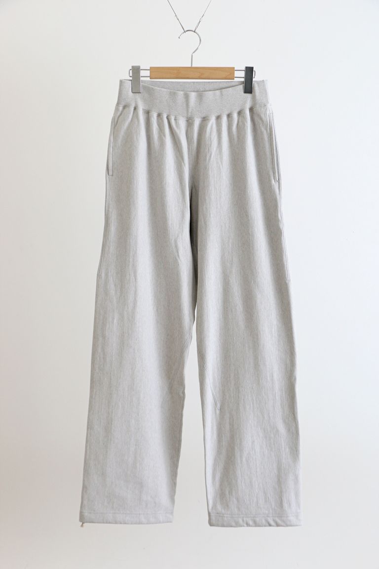 ULTERIOR - FADED SILKY TERRY RW SWEAT PANTS HEATHER ECRU 