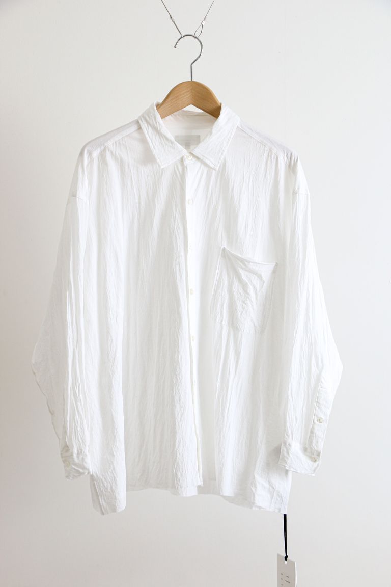 KANEMASA PHIL. - 46G Artisan Jersey Shirt WHITE / シャツ | koko