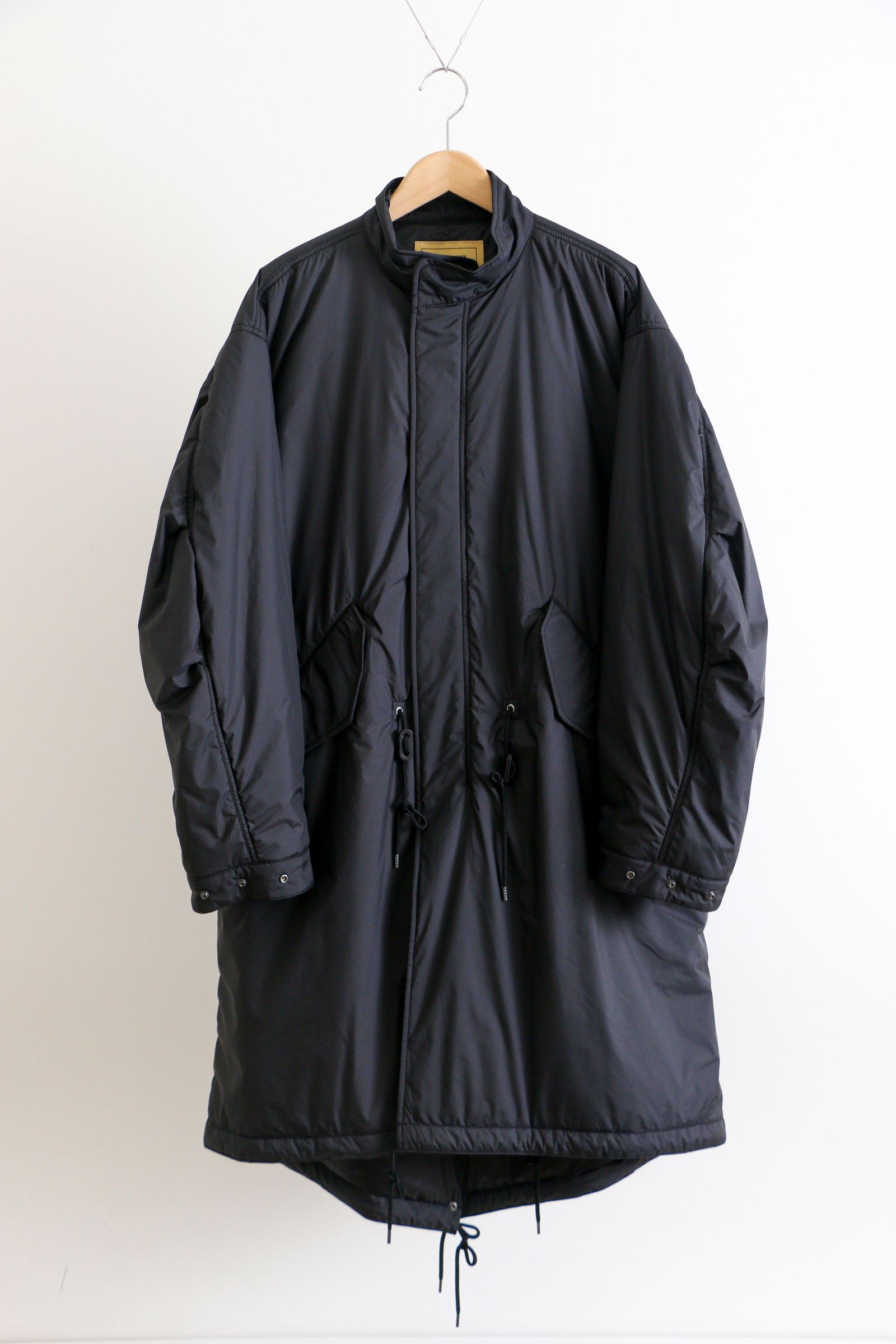 コートseven by seven fishtail coat navy-