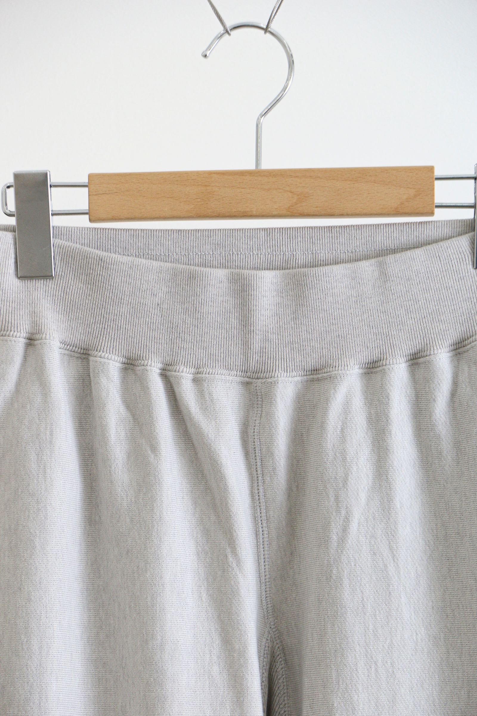 ULTERIOR - FADED SILKY TERRY RW SWEAT PANTS HEATHER ECRU