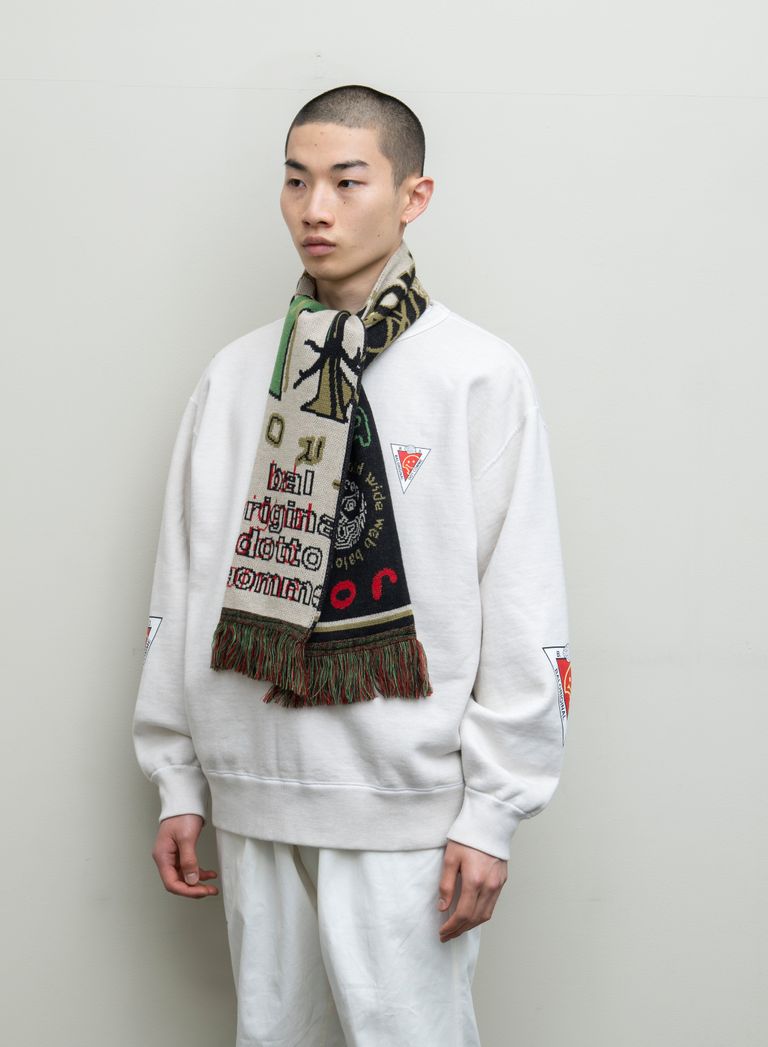 baloriginal JACQUARD KNIT SOCCER SCARF - マフラー 