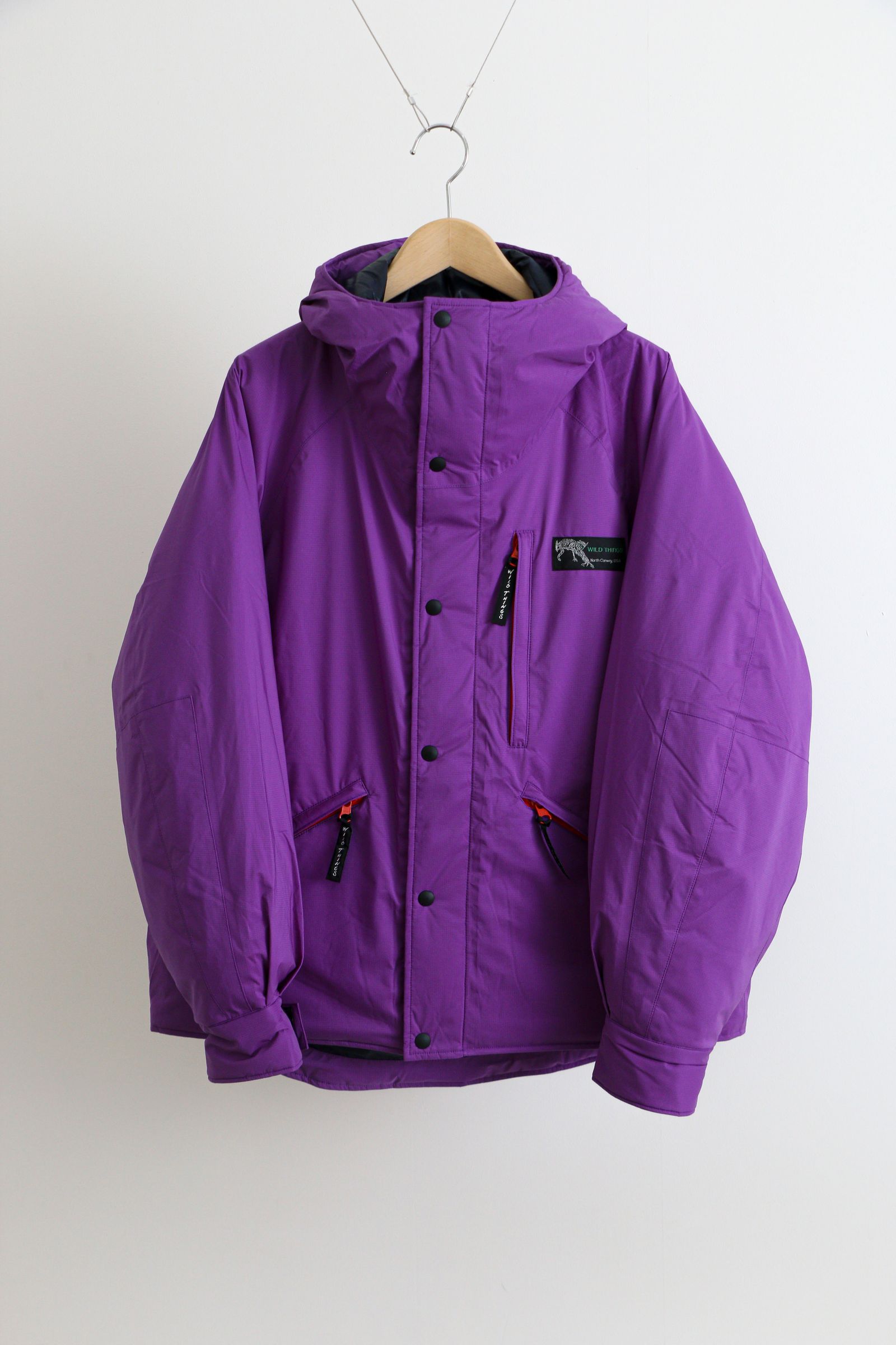 WILD THINGS - INITIAL DENALI DOWN PURPLE / イニシャル