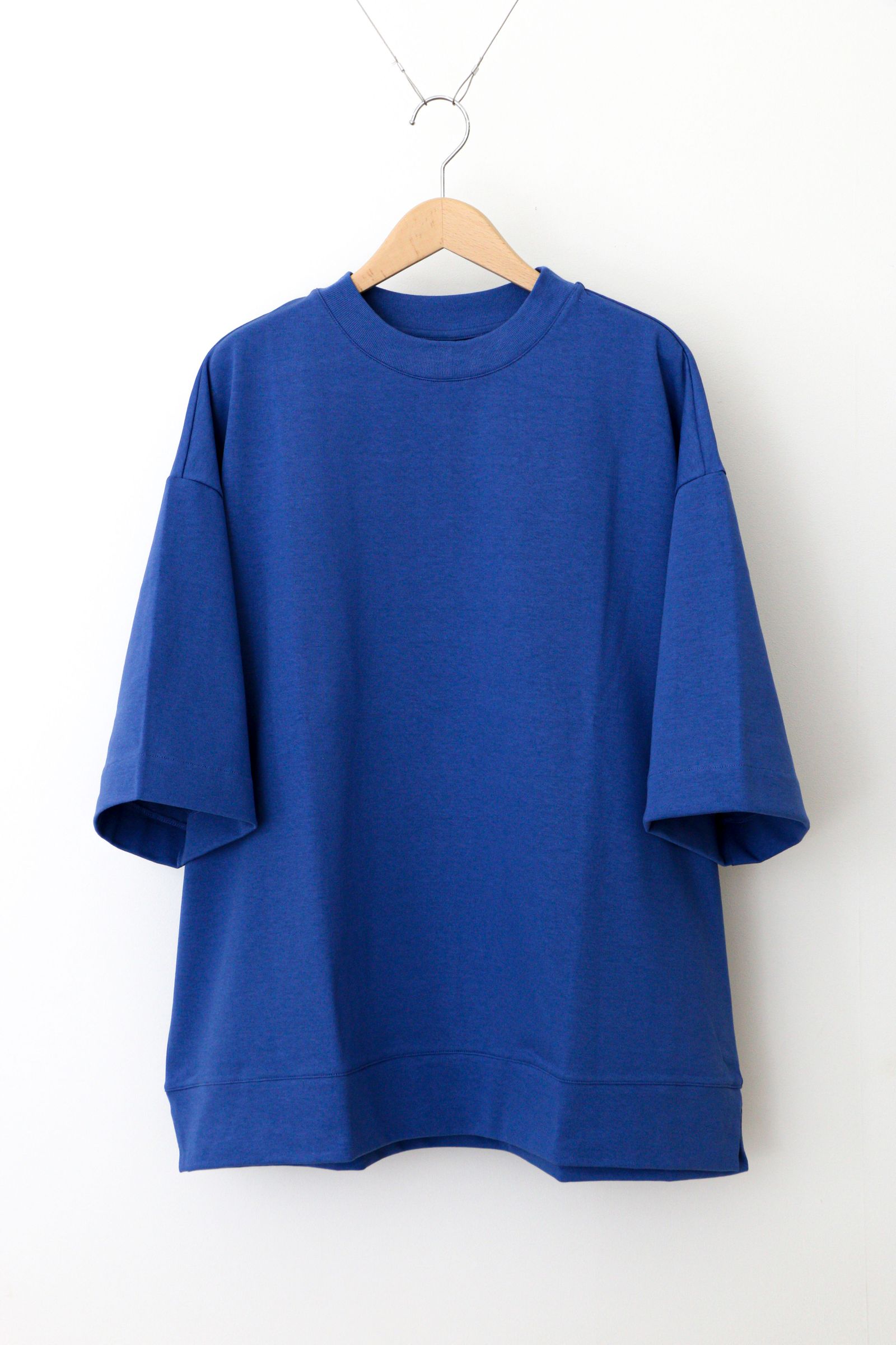 DERABE JERSEY Big T-shirts BLUE - フリーサイズ