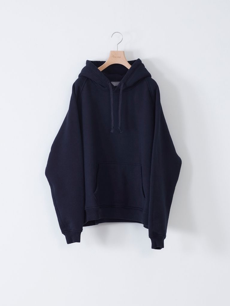 OVERDYE HOODED SWEAT SHIRT Navy - 1