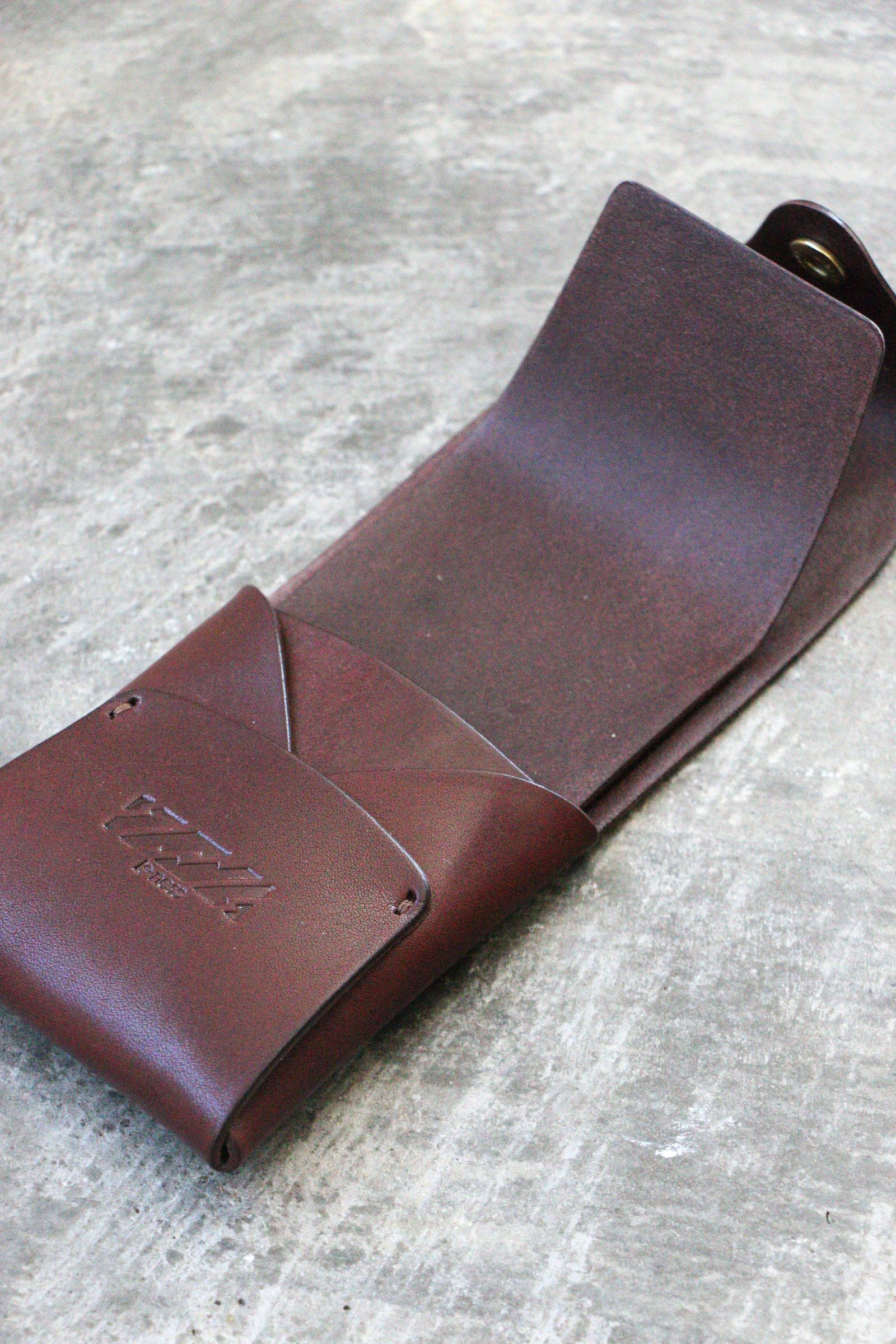 LEATHER WALLET BROWN / コンパクトウォレット / 財布