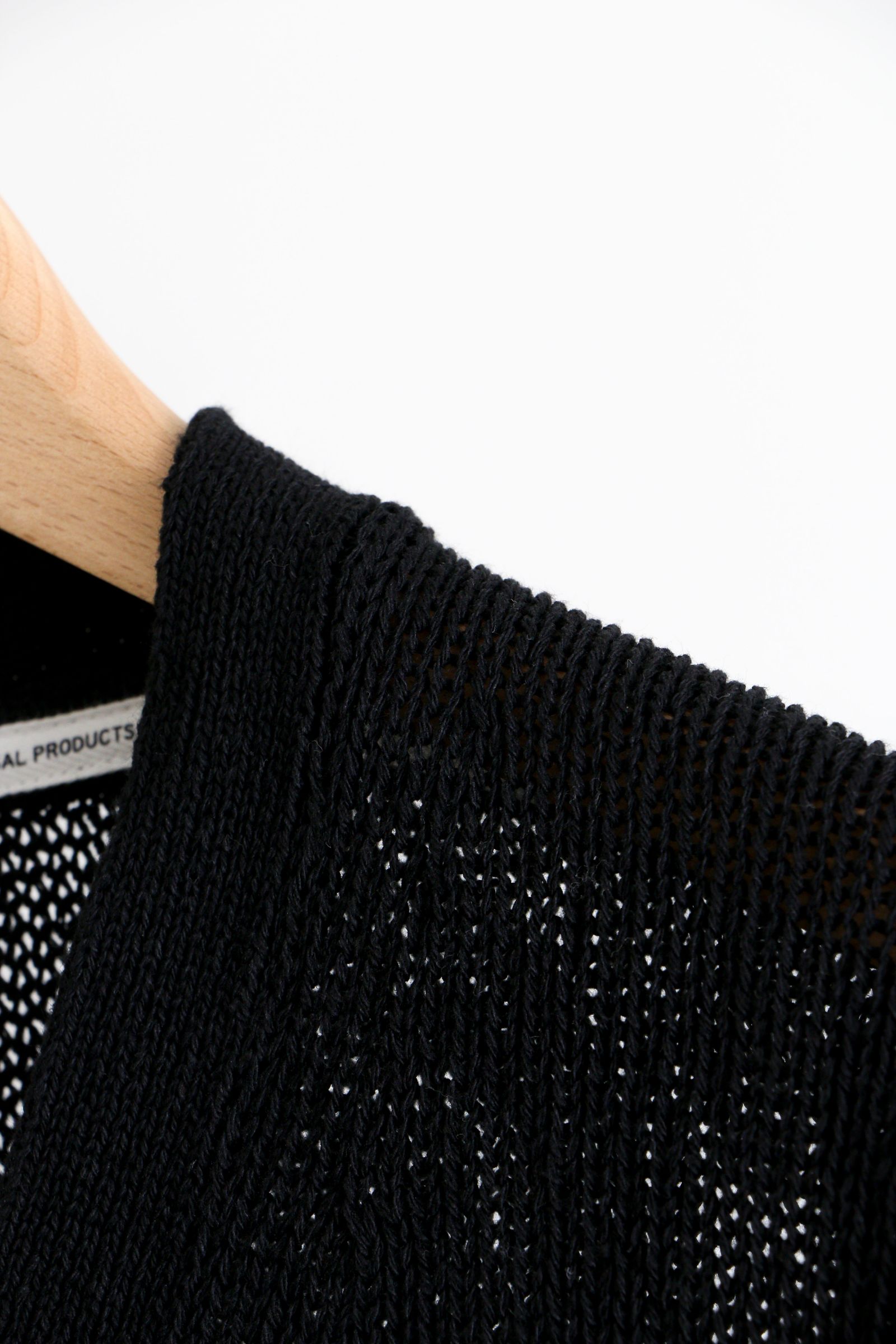 UNIVERSAL PRODUCTS - Dry Cotton Knit Cardigane BLACK | koko
