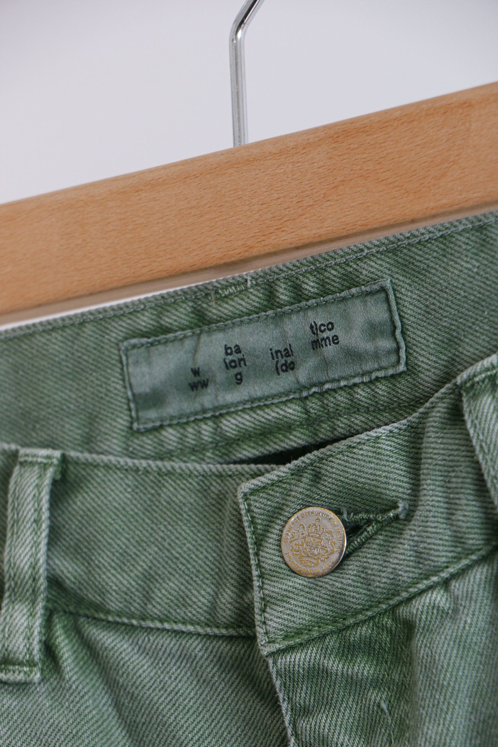 bal - LOOSE FIT PIGMENT DYE 5P JEAN FOREST / ピグメントダイ