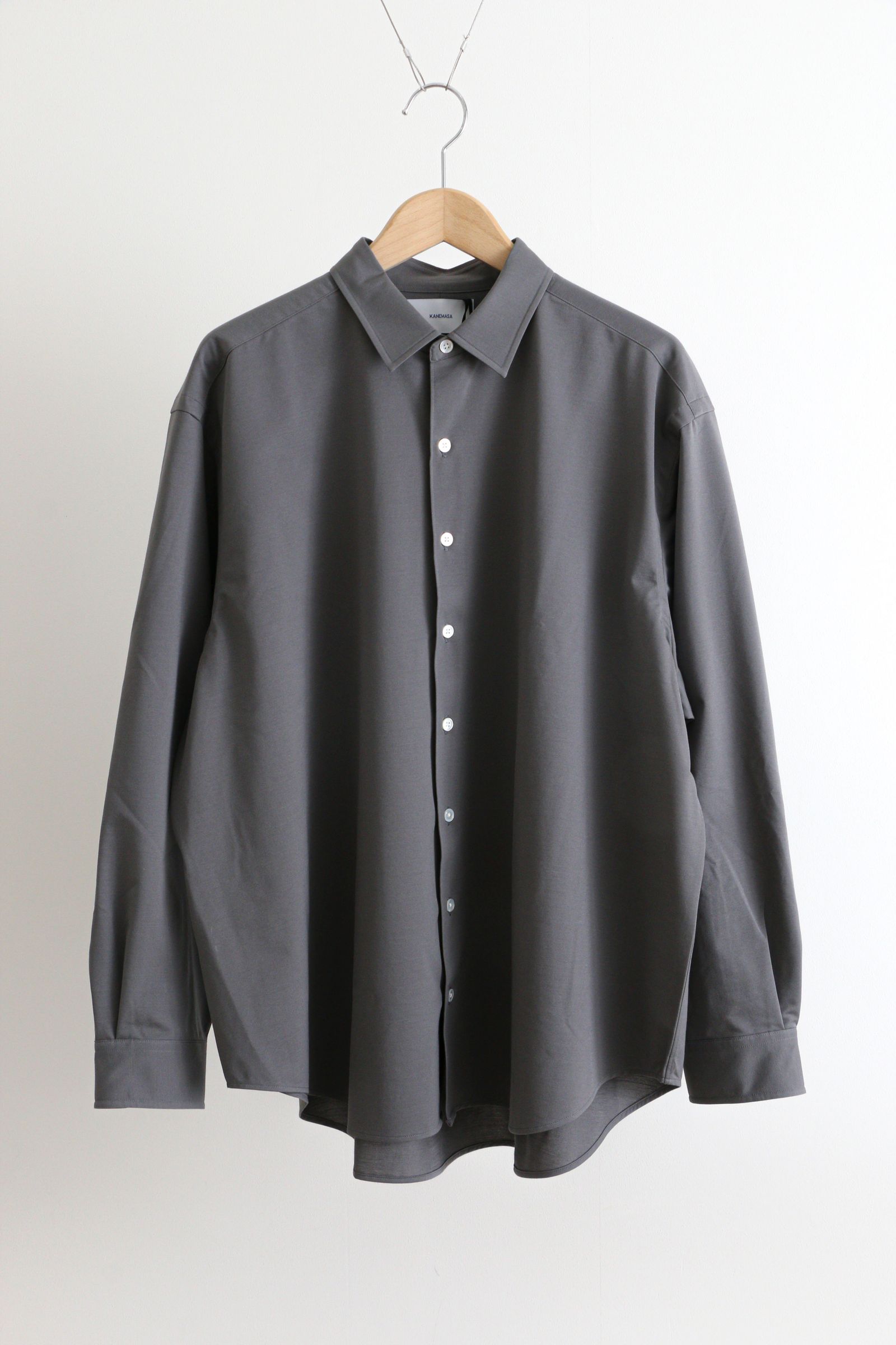 KANEMASA ROYAL OX DRESS KNIT SHIRT - トップス