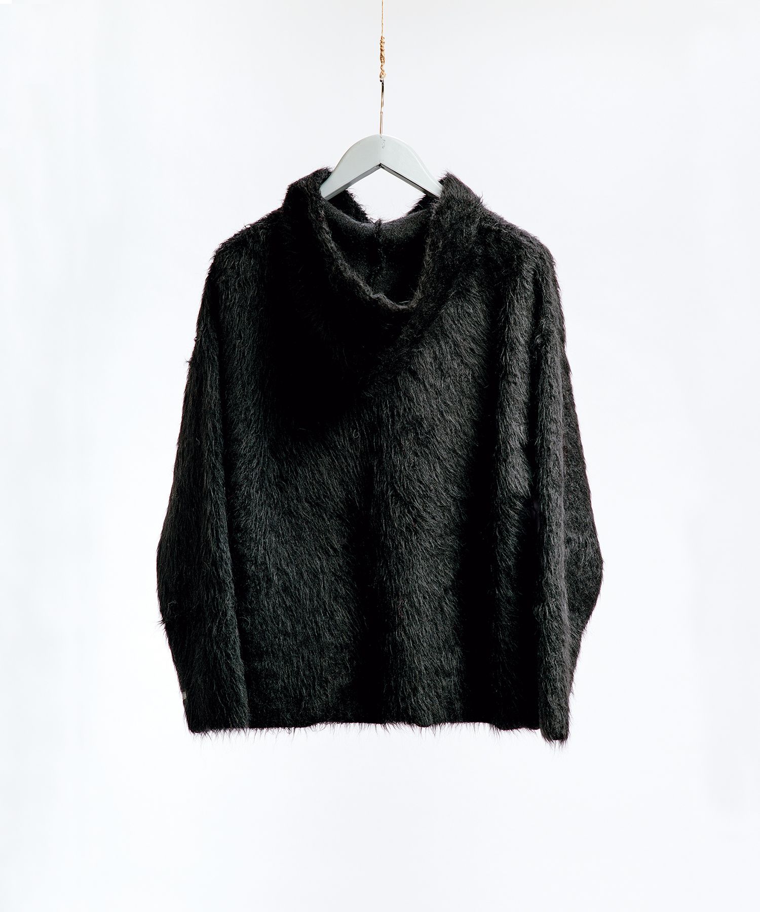 THE INOUE BROTHERS - Suri Hoody Cardigan Black / フーディー