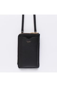 ADRIA / アドリア (Black) / 牛革 (Italian Leather) / スマートフォンポシェット / ショルダーバッグ / 日本製 / V-1345