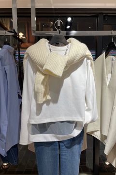 チュールブラウスセットカットソー / インナー付き