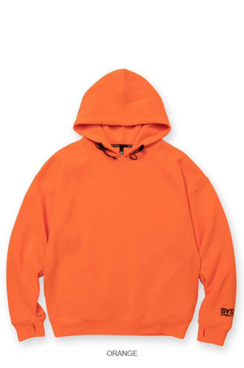 QUARTER FACE HOODIE / クォーターフェスフーディー