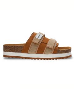 PARTISAN SANDAL(  CAMEL ) SYNTHETIC LEATHER / ラバーソール / PETA認証のヴィーガンモデル / PT-2025S-CC-CA