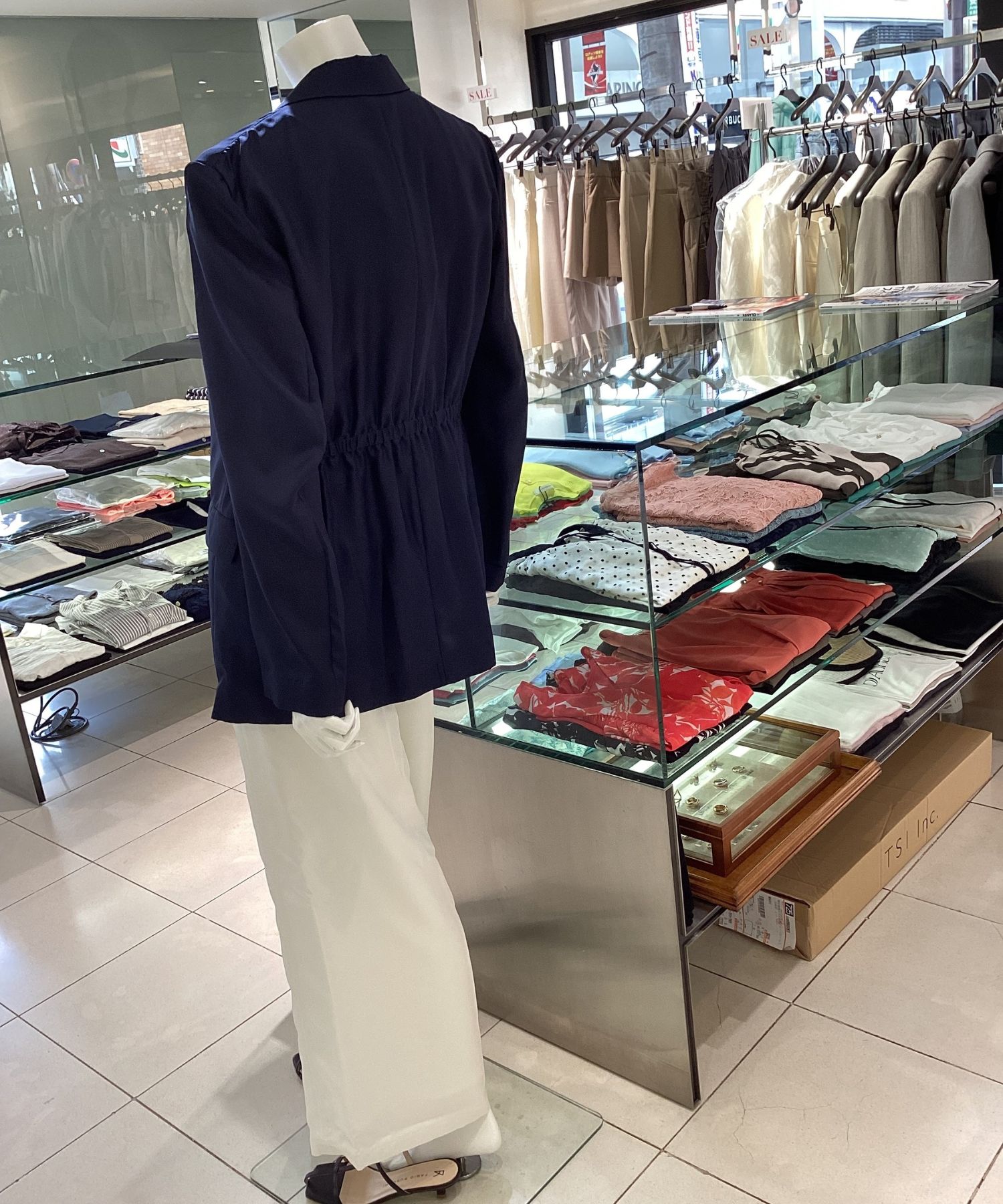 Mod Silk Twii Pull On Pant(アイボリー)絹 / ウォッシャブル / 手洗い可 / 01-5306408