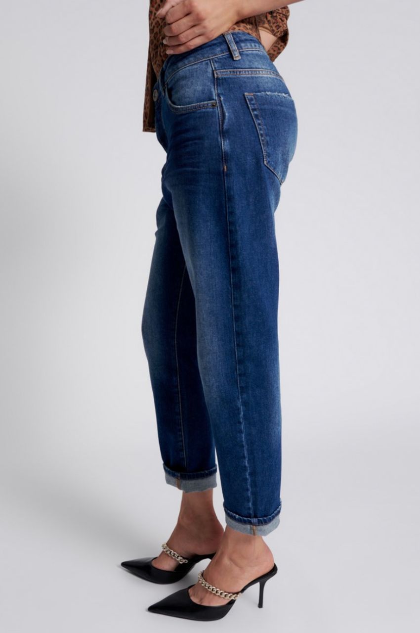 LUXE POWER BLUE BANDIT RELAXED JEANS/リュクスパワーブルーバンディットリラックスジーンズ