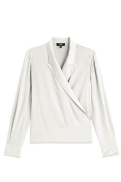 Modern GGT PK Lapel Wrap BL(プラチナ) 絹 / カシュクール / 01-4408202