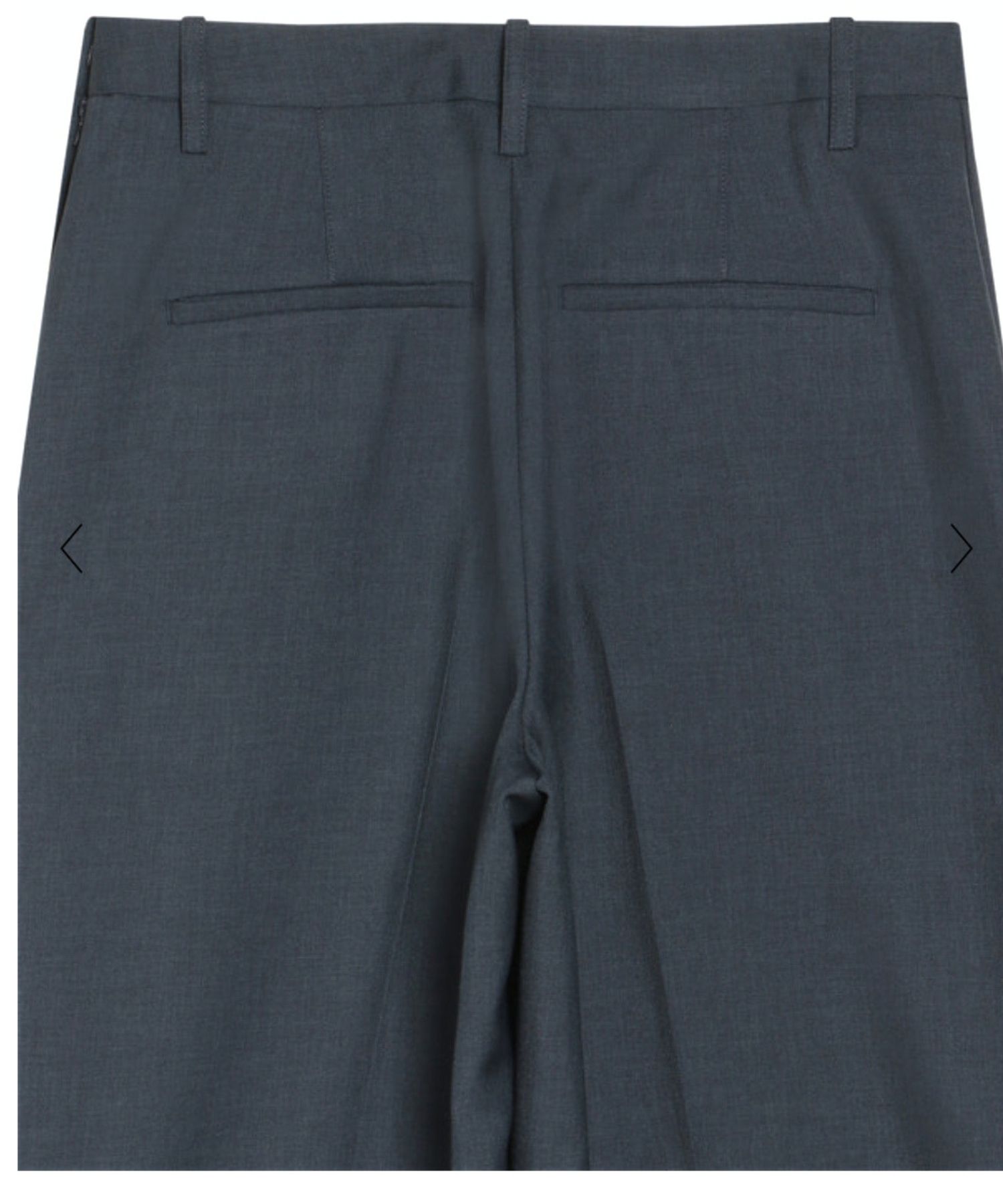 City Twill Side Closure Pant (ノクターンネイビー) ポリエステル / サイドファスナー / ストレートワイド / 手洗可/ : 01-6206408