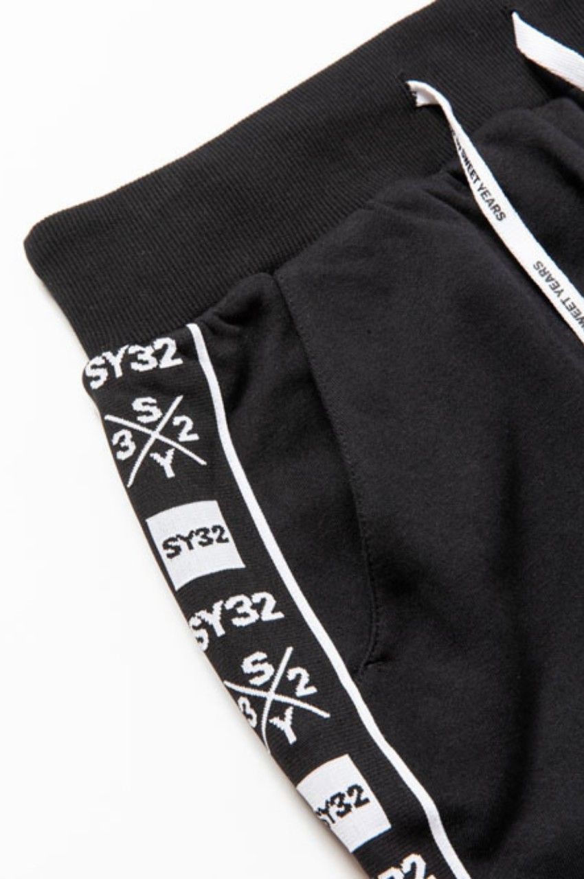 SY32 by SWEET YEARS - LINE TAPE LONG PANTS / ラインテープロゴ ...