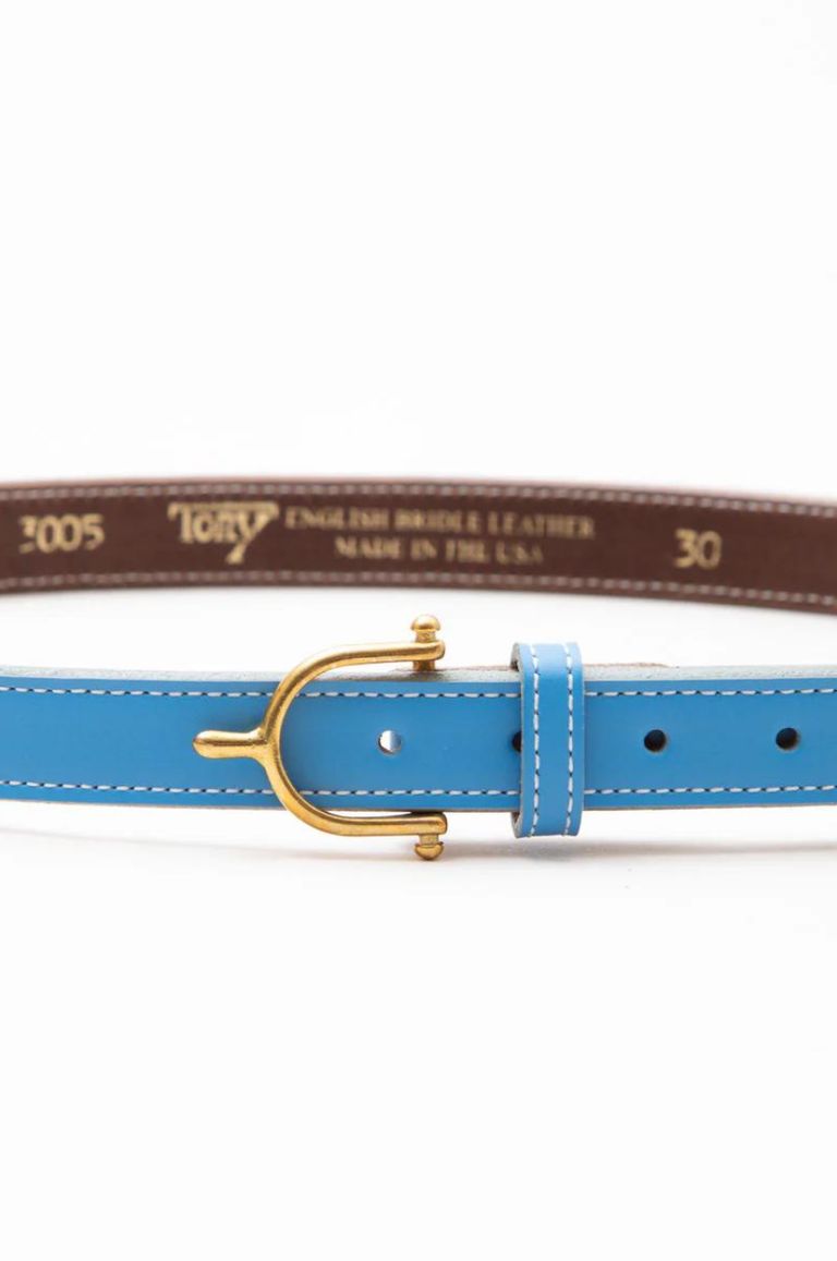 TORY LEATHER - 1 SPUR BUCKLES BELT 3005 / ワンシュプール