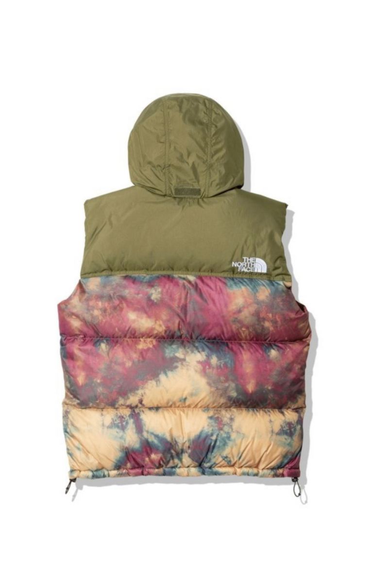 Novelty Nuptse Vest / ノベルティーヌプシベスト - S - アイスダイアンテロープタン