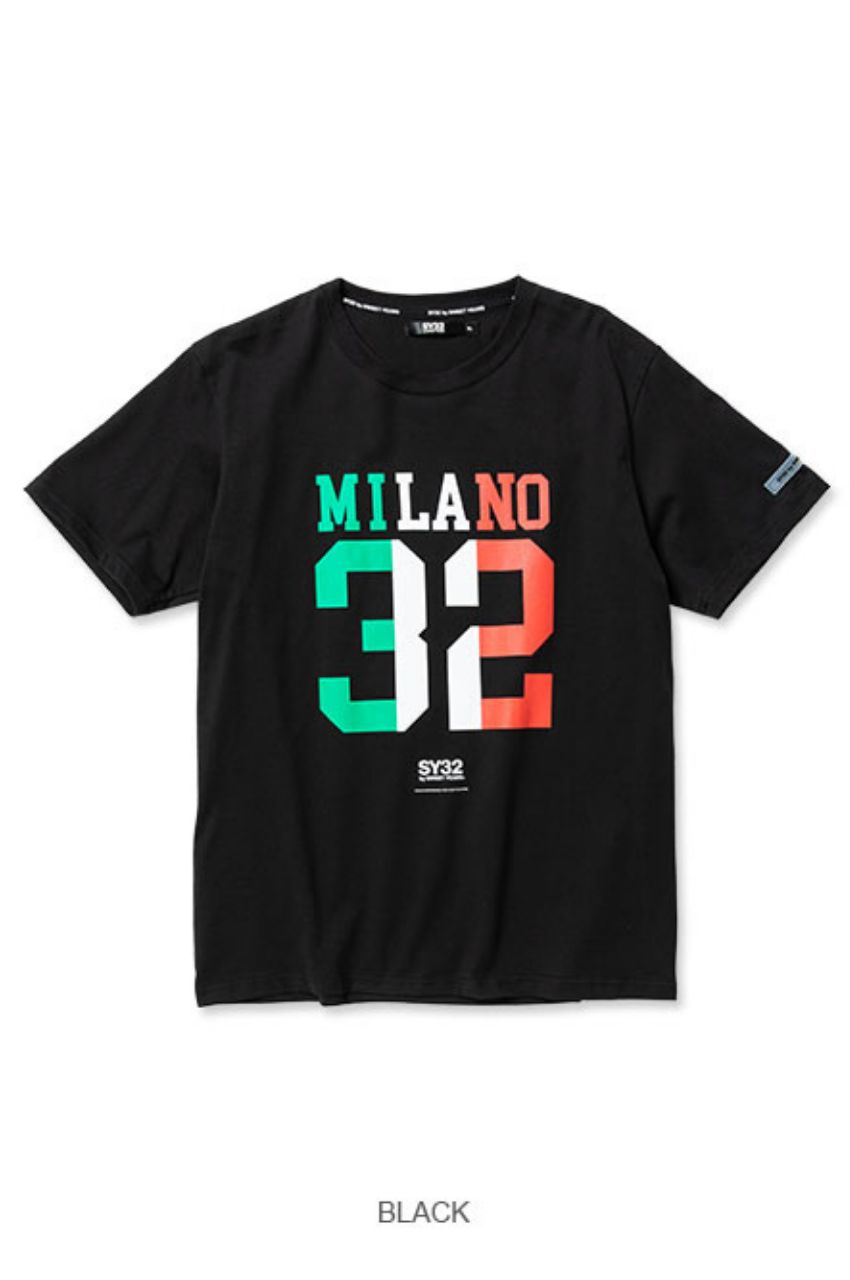 MILANO ITALIA COLOR TEE / ミラノロゴプリントTシャツ