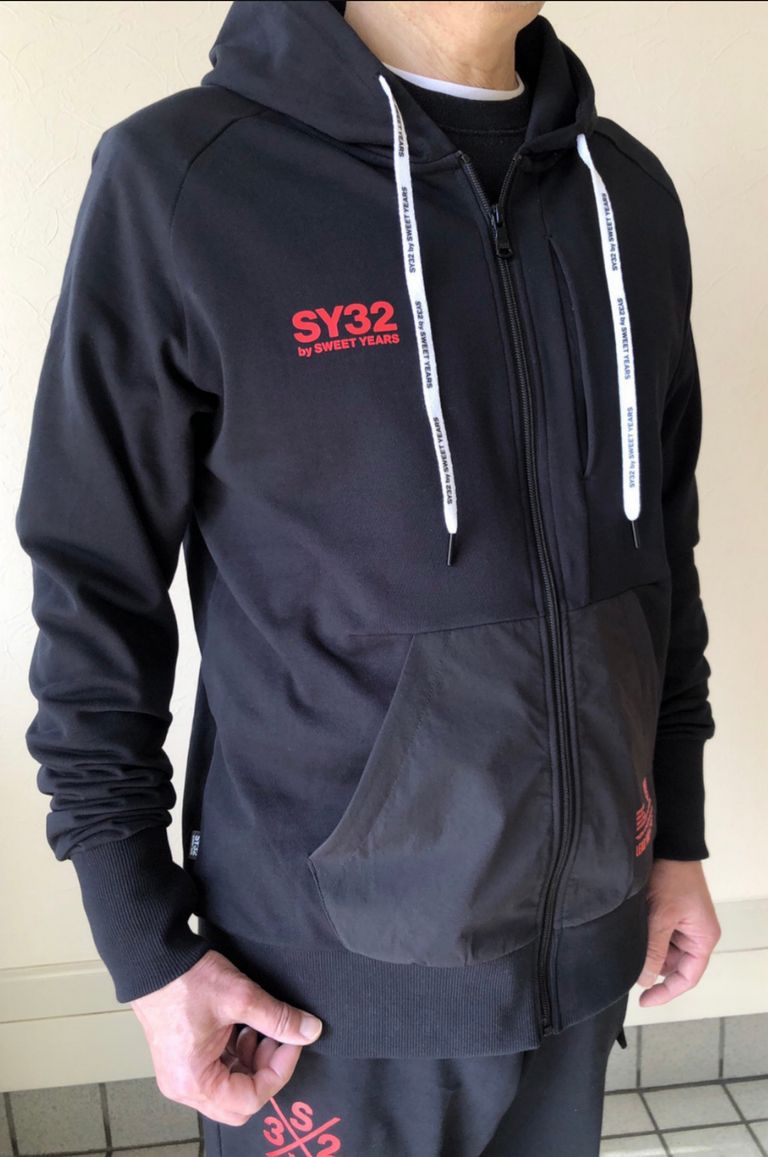 SY32 by SWEET YEARS - HYDROFGE ZIP HOODIE / | LA FEMME