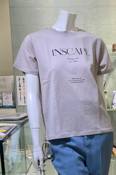ロゴプリントジャストサイズTシャツ / ウォシャブル