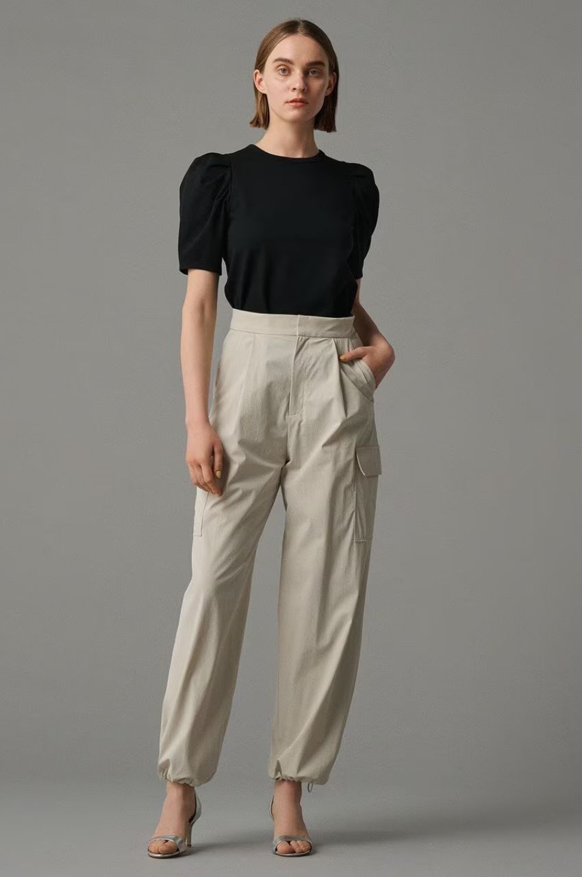 新品 uncrave マルチファンクション ナイロンカーゴパンツ size 2 撥水・接触冷感・UVカット・洗濯機洗い可】マルチファンクション