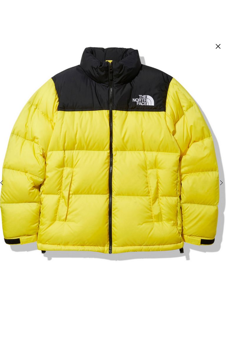 THE NORTH FACE ヌプシジャケット　イエローthenorthface