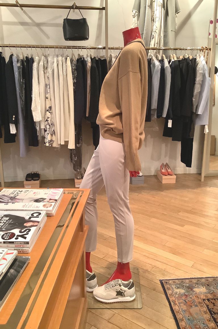 Theory スリットレギンス パンツ ウォッシャブル leggings