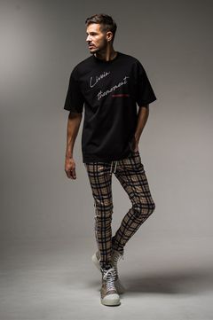 LIVE IN THE MORMENT LOOSE TEE / ロゴメッセージTシャツシャツ