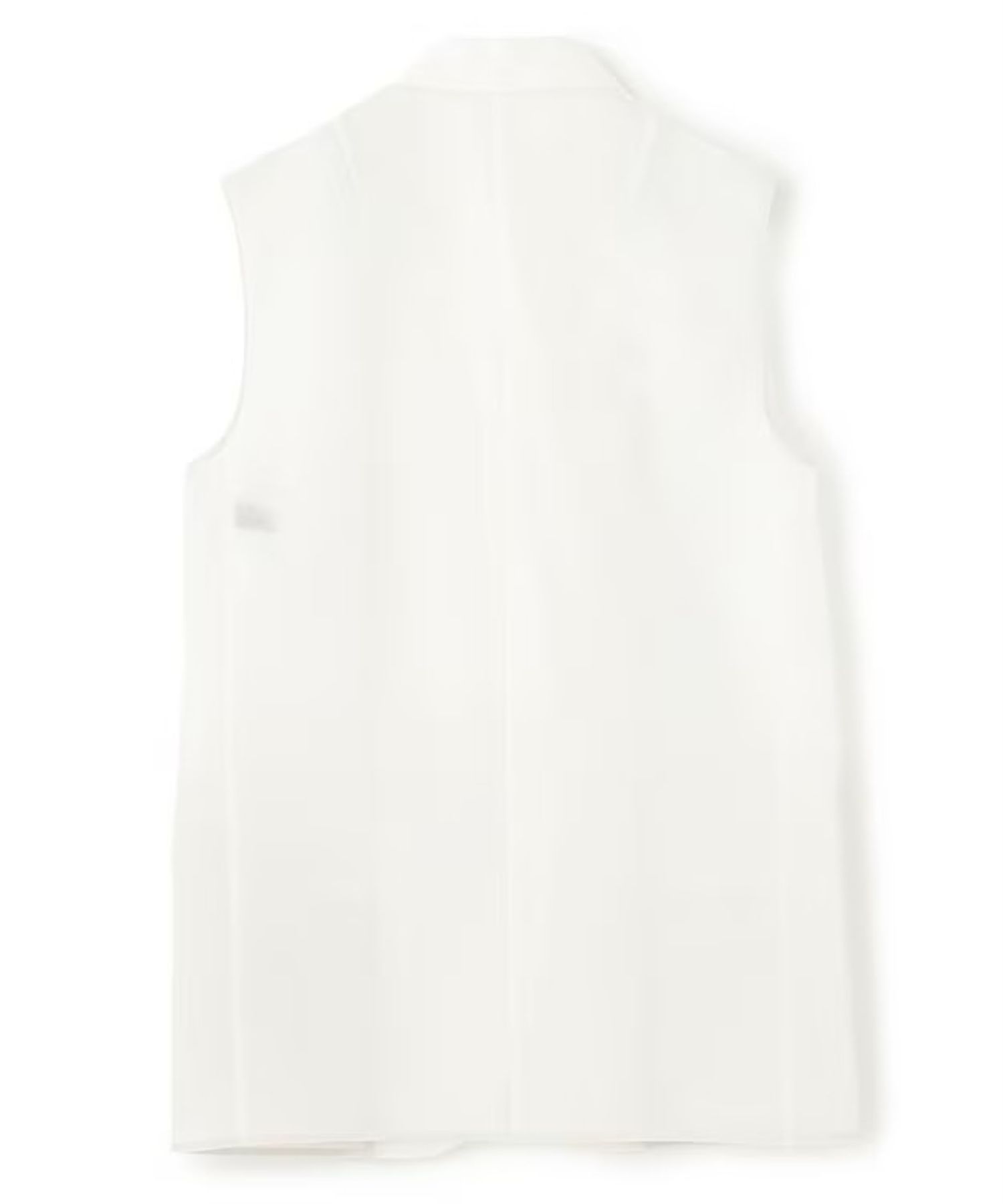 シアーオーガンジーテーラードジレ(オフ) ポリエステル / シングルジレ / VRUVGA0811