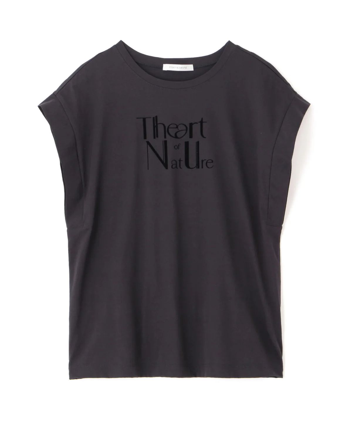 "The Art of Nature" Tシャツ (グレー) / 綿 100% / ウォッシャブル / ストレッチ / 0315160418