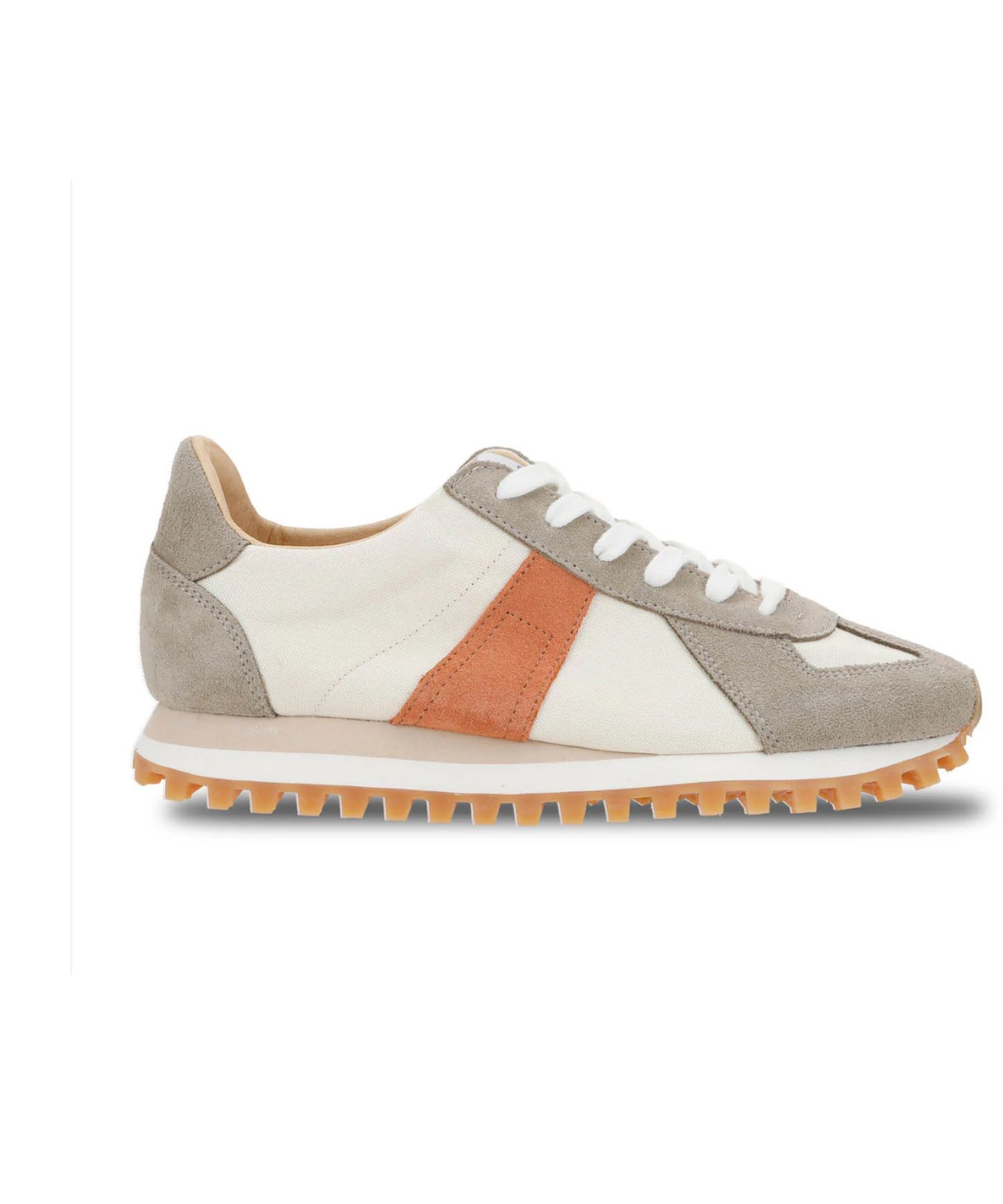 GERMAN TRAINER TRAIL( FEATHER GREY ) 牛革/ 紐あり / RUBBER SOLE / 軽量  / GT-2025A-CT-FEGY