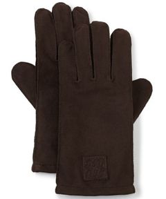 フェイクスエードステッチグローブ ( DBRW ) ポリエステル / 内側起毛 / 軽い / 柔らかい /  09WGG254577