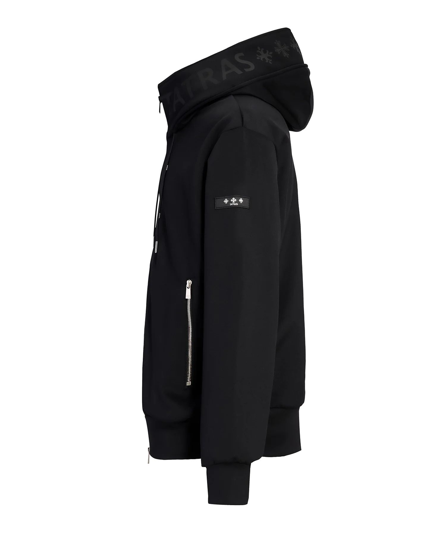 BARBIO バルビオ パーカー ( ブラック ) ポリエステル / 圧着プリントロゴ / ジップアップ / メタルファスナー / MCKZ0405063588