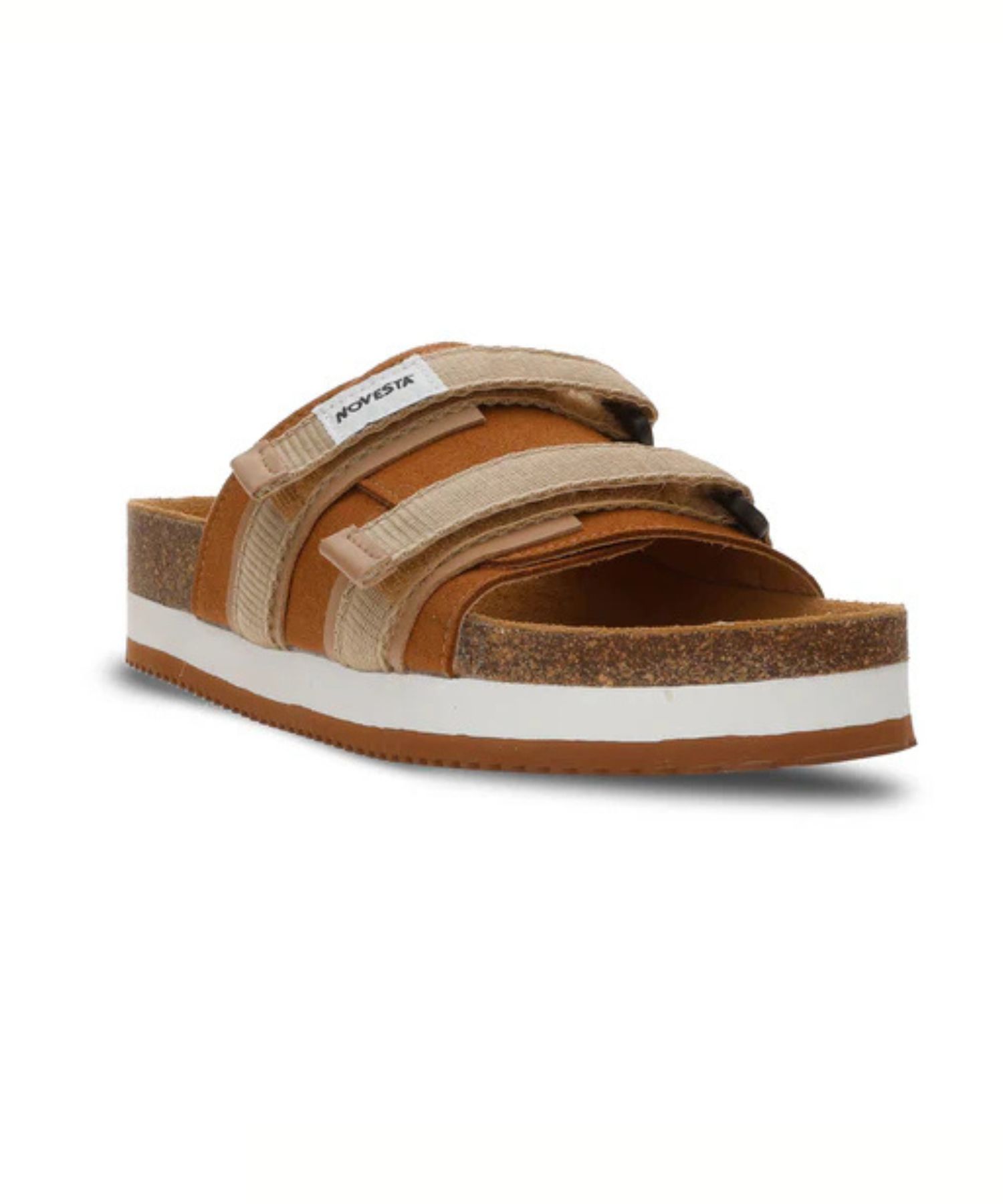 PARTISAN SANDAL(  CAMEL ) SYNTHETIC LEATHER / ラバーソール / PETA認証のヴィーガンモデル / PT-2025S-CC-CA