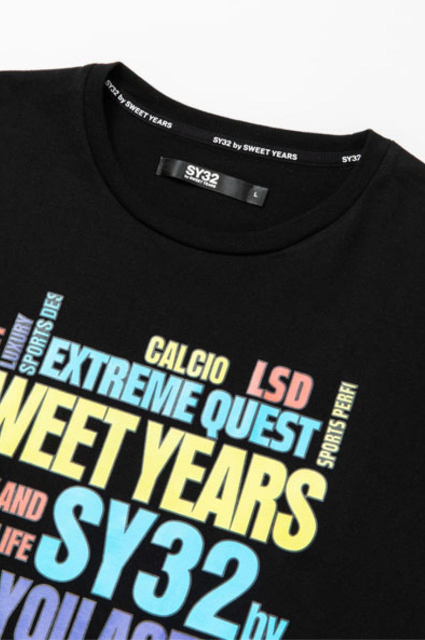 INK JET WORD TEE / プリントTシャツ