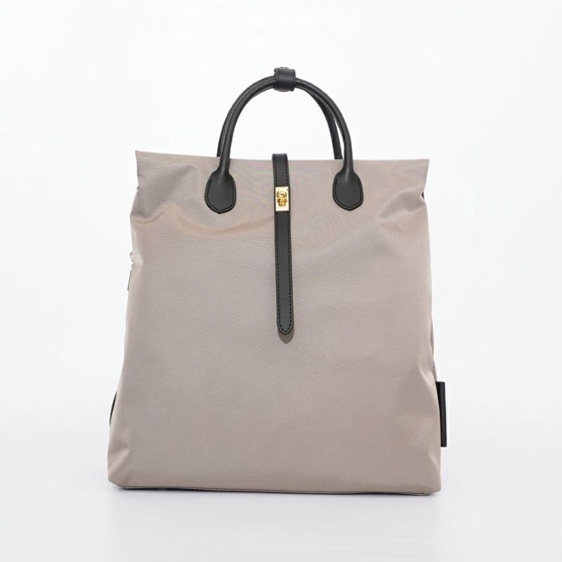 BIANCA (Taupe (Black) x Black ) ナイロン / バックパック / A4サイズが収納 / 弱撥水性 / V-2264