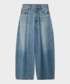 ハイフォルムコクーンデニム(ブルー) 綿 / ウォッシャブル / 手洗い可 / MWFP261030