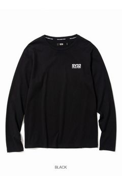 PAISLEY BACK PRINT L/S TEE