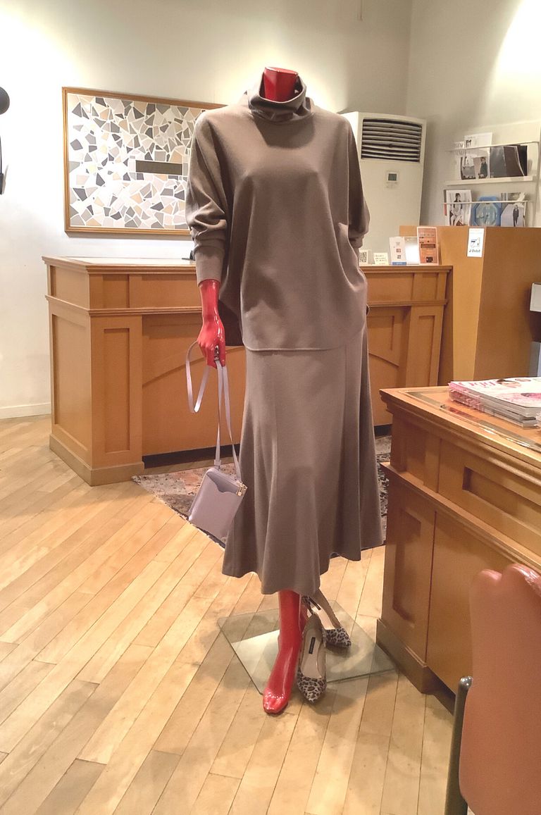 TOMORROWLAND - KNIT COMBINATION MERMAID LONG SKIRT/ニット ...