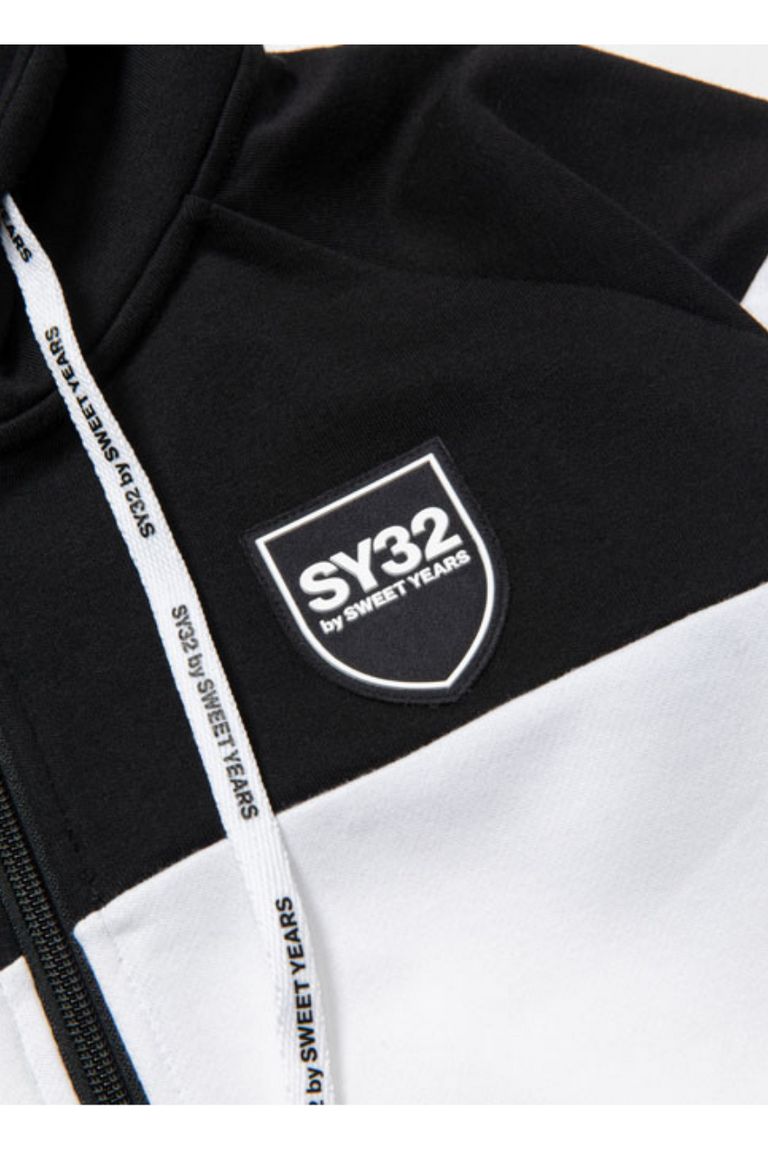SY32 by SWEET YEARS - EXCHANGE ZIP HOODIE / エクスチェンジジップ