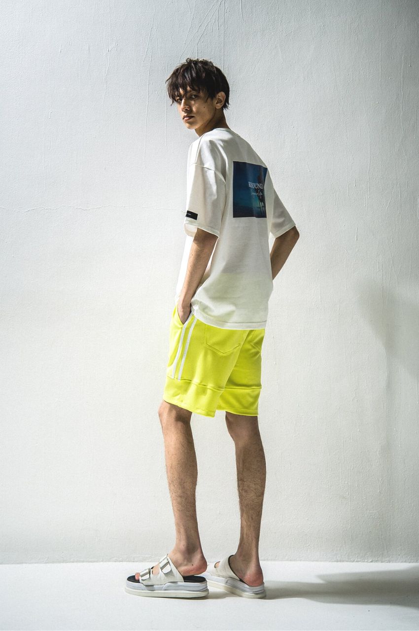 Palm BEACH photo LOOSE TEE / フォトプリントルーズTシャツ