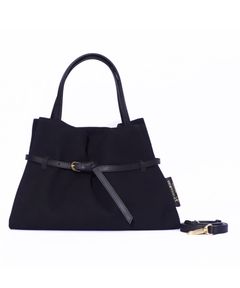 BIANCA (ビアンカ) (BLACK×BLACK) ナイロン / ショルダーストラップ付き / 軽量  / 内側ポケット有り/ V-2293