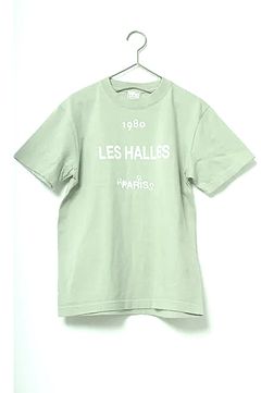 Tシャツ (グリーン) コットン / ロゴプリント / 透けない